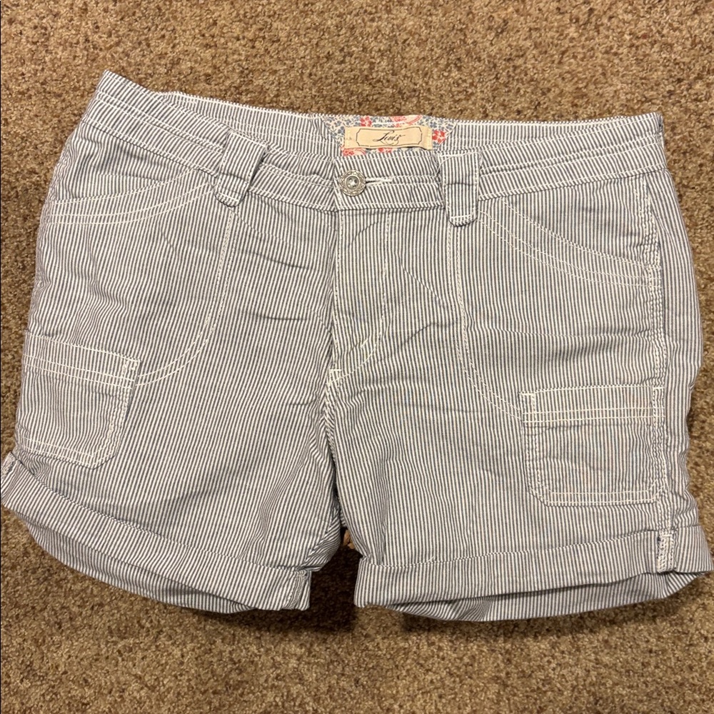 Levi's Women's Pinstripe Cargo Shorts